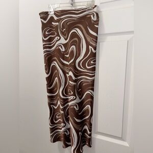 Abercrombie and fitch y2k satin skirt